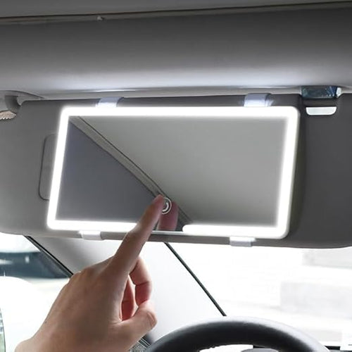 Rechargeable LED Car Vanity Mirror